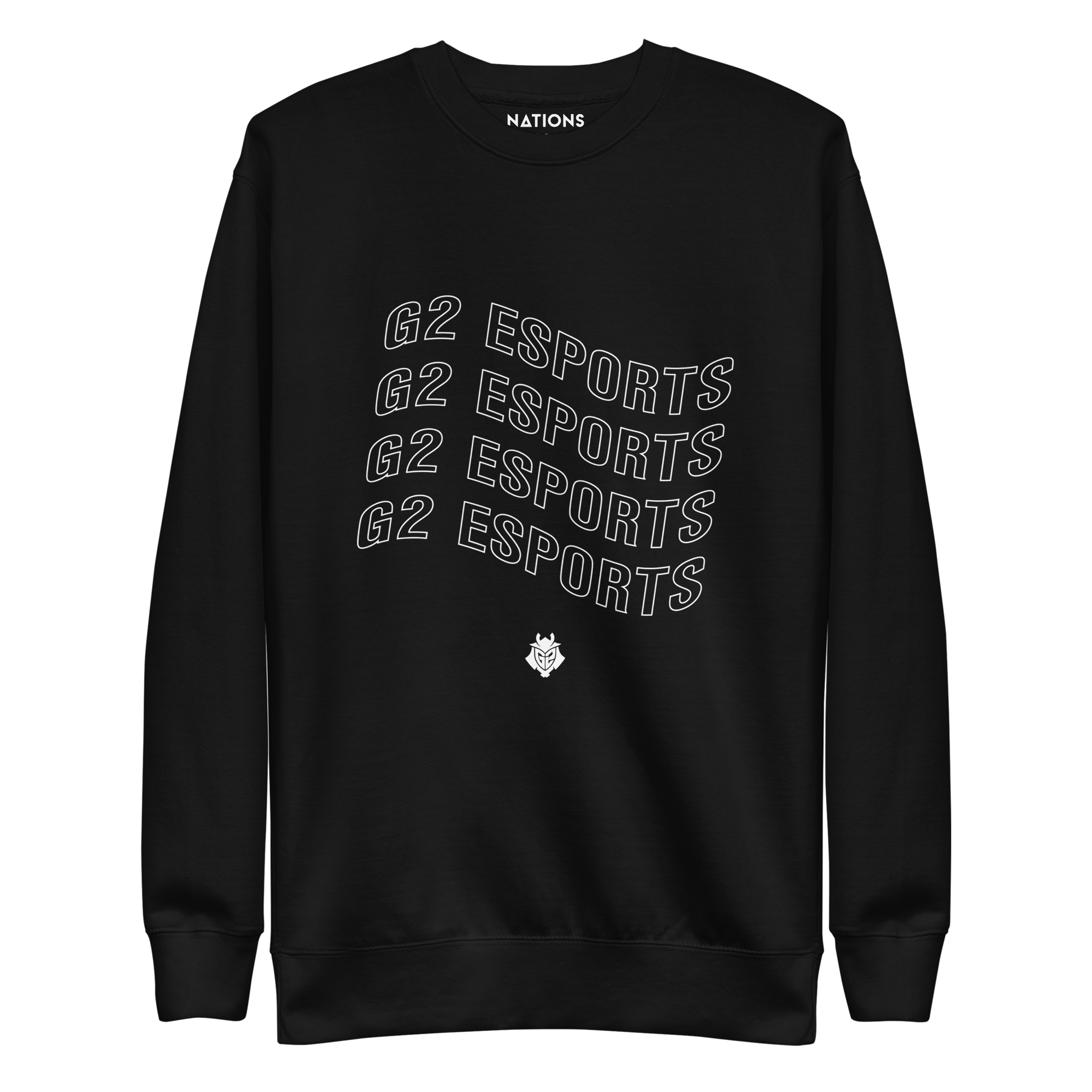 G2 Wavy Crewneck - Black