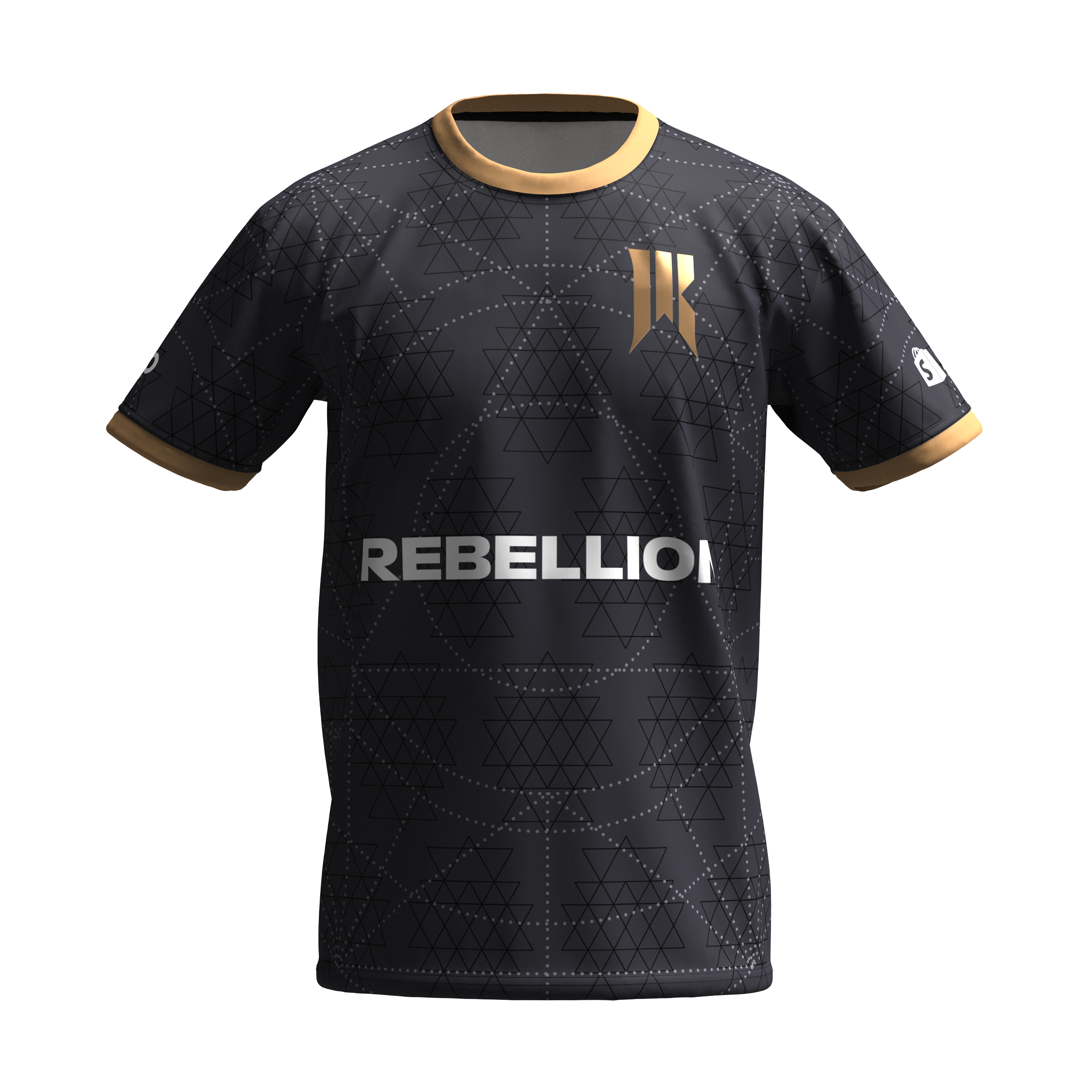 CUSTOM Shopify Rebellion Pro Jersey -  2023 [Black]