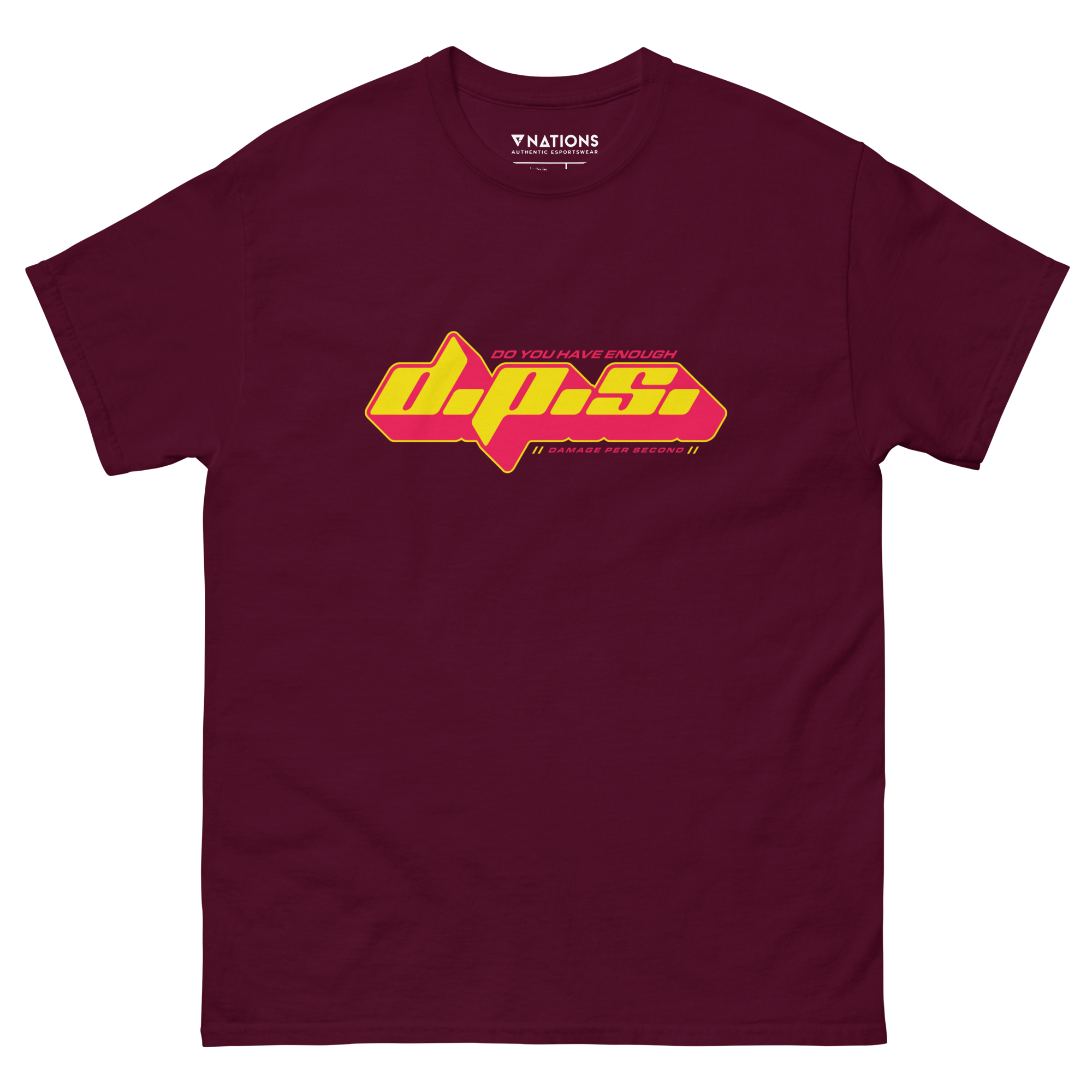 Enough DPS? Tee - Maroon