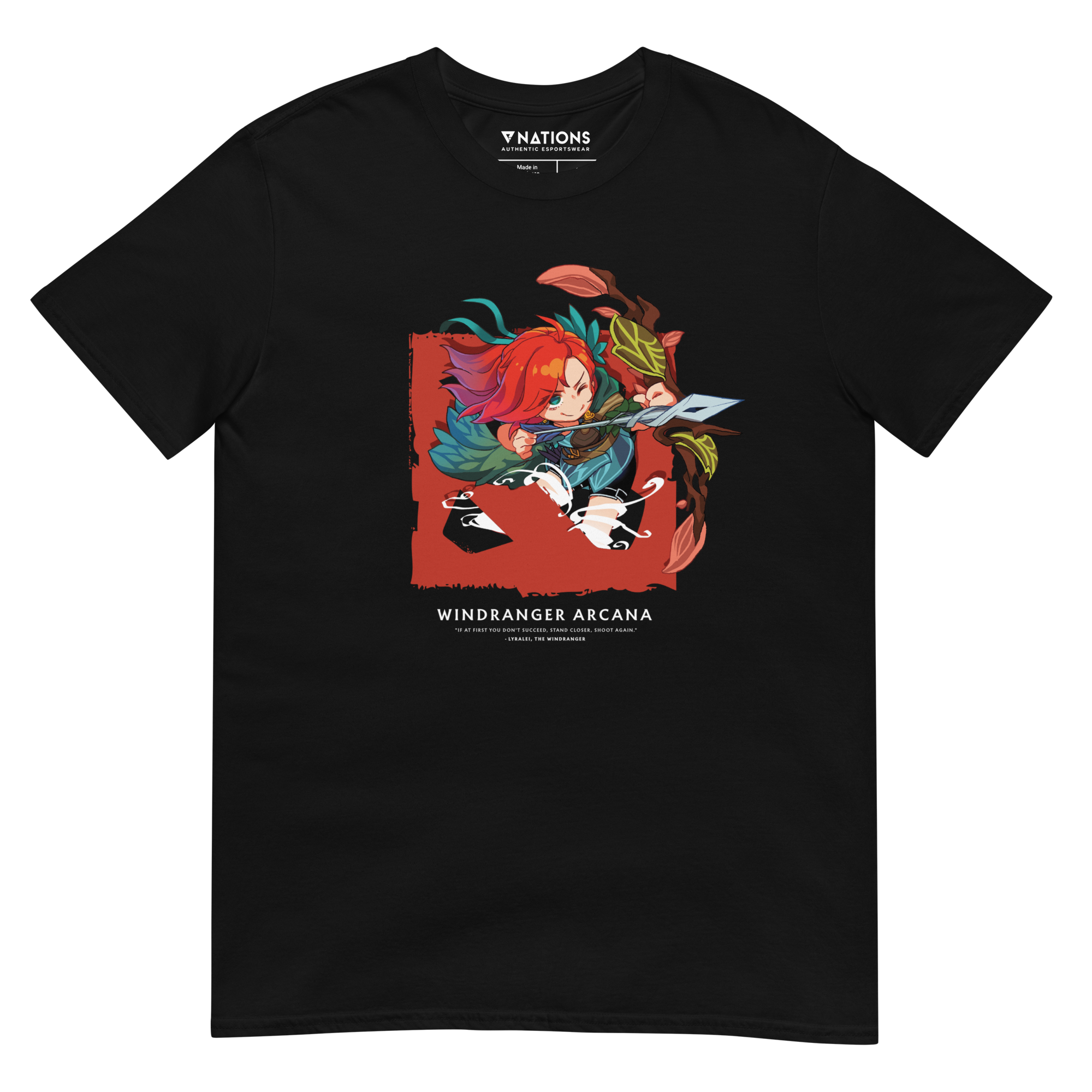 Windranger Arcana Tee - Black