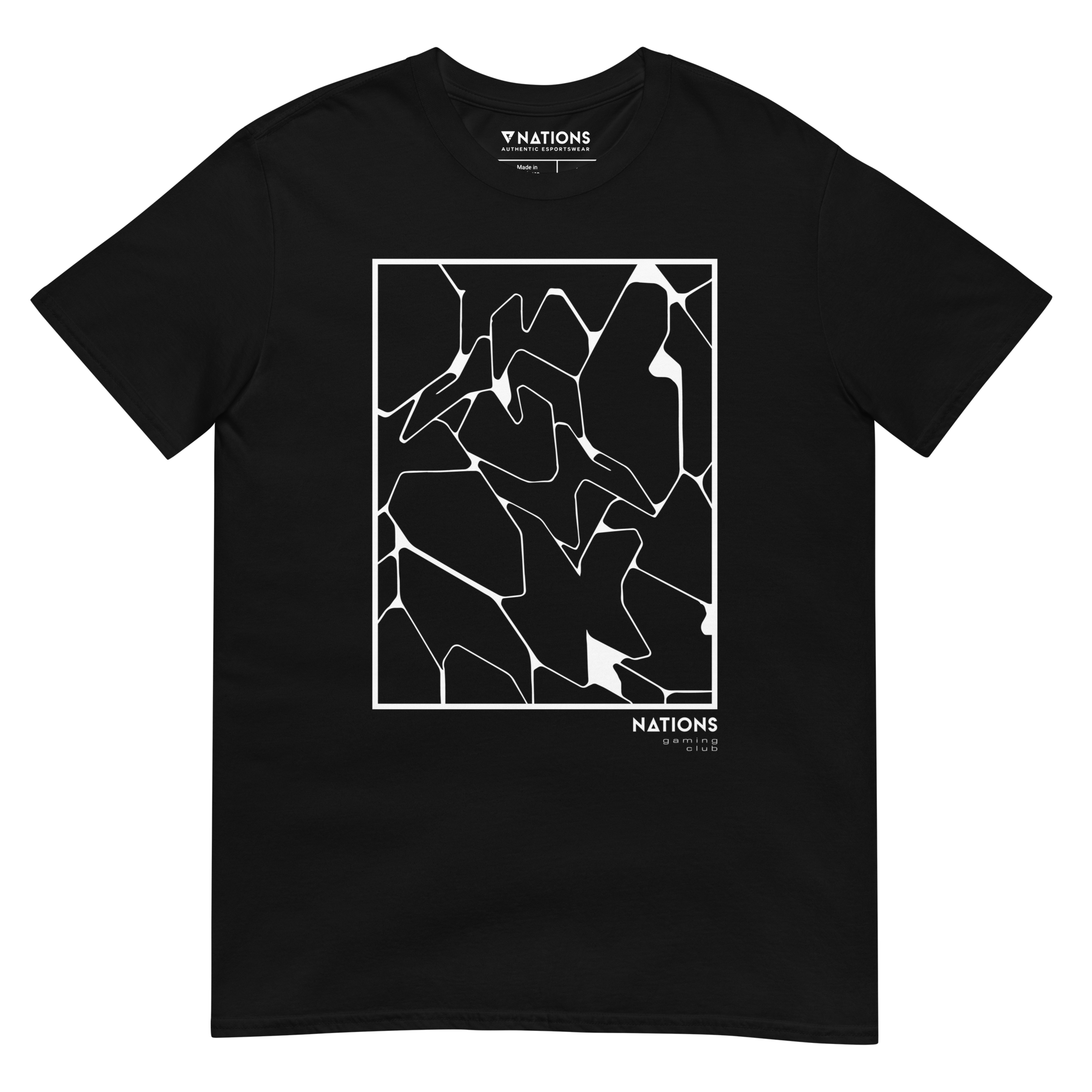 Block Outline Tee - Black