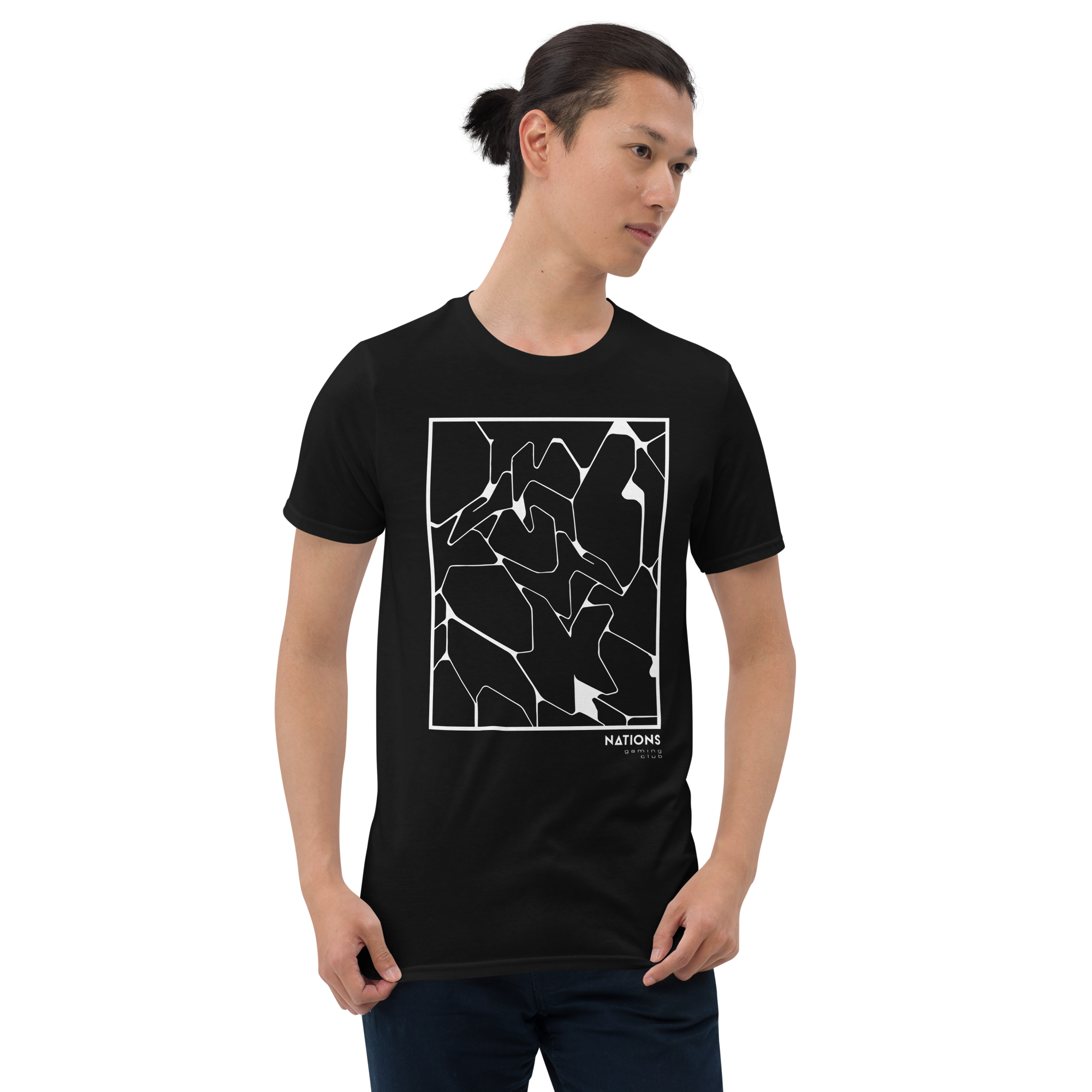 Block Outline Tee - Black