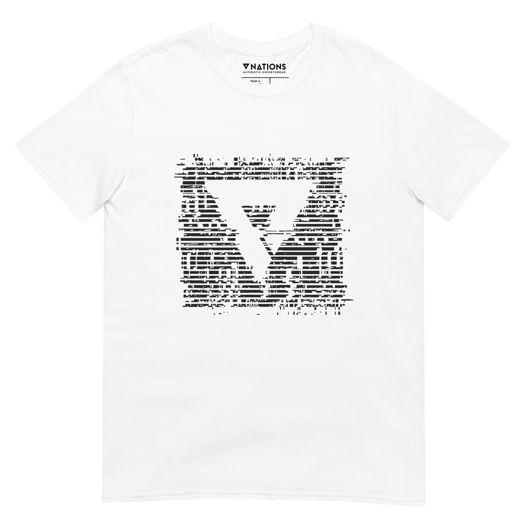 Glitch Tee - White