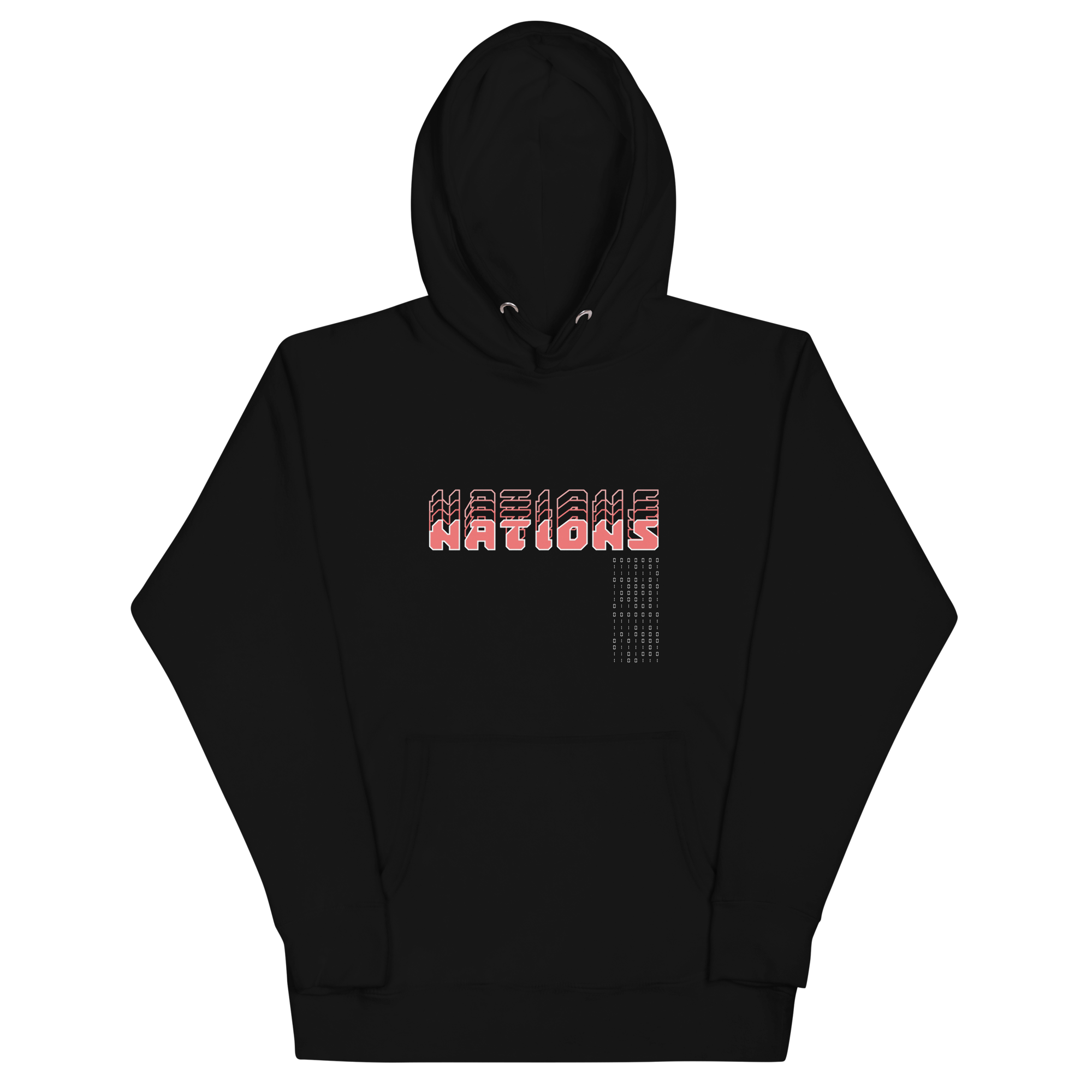 Retro Code Hoodie - Black