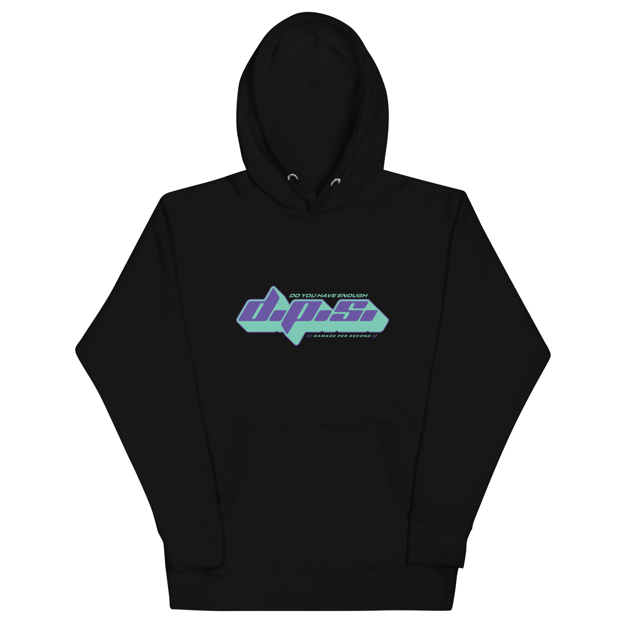 Enough DPS? Hoodie - Black