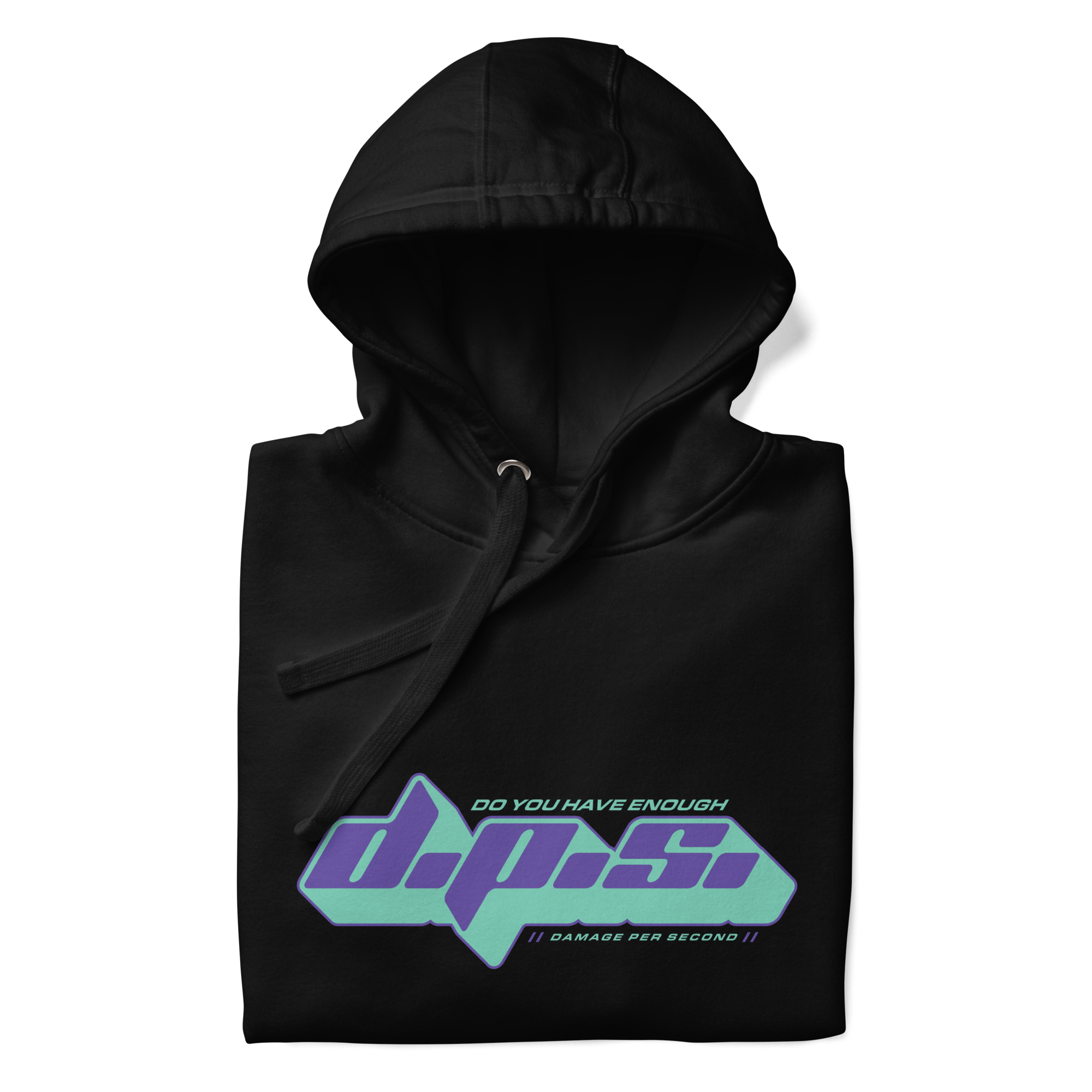 Enough DPS? Hoodie - Black