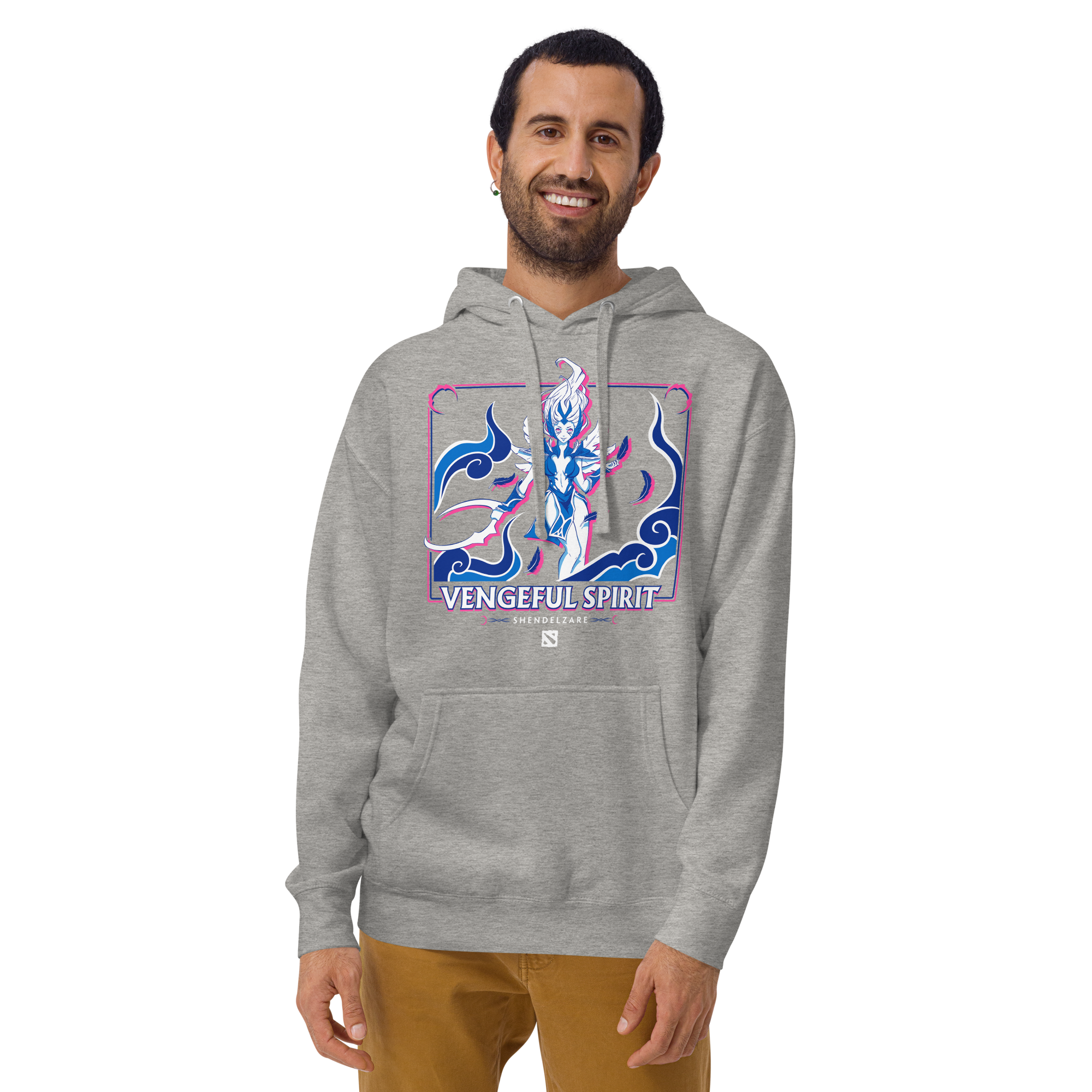 Vengeful Spirit Hoodie - Heather Grey