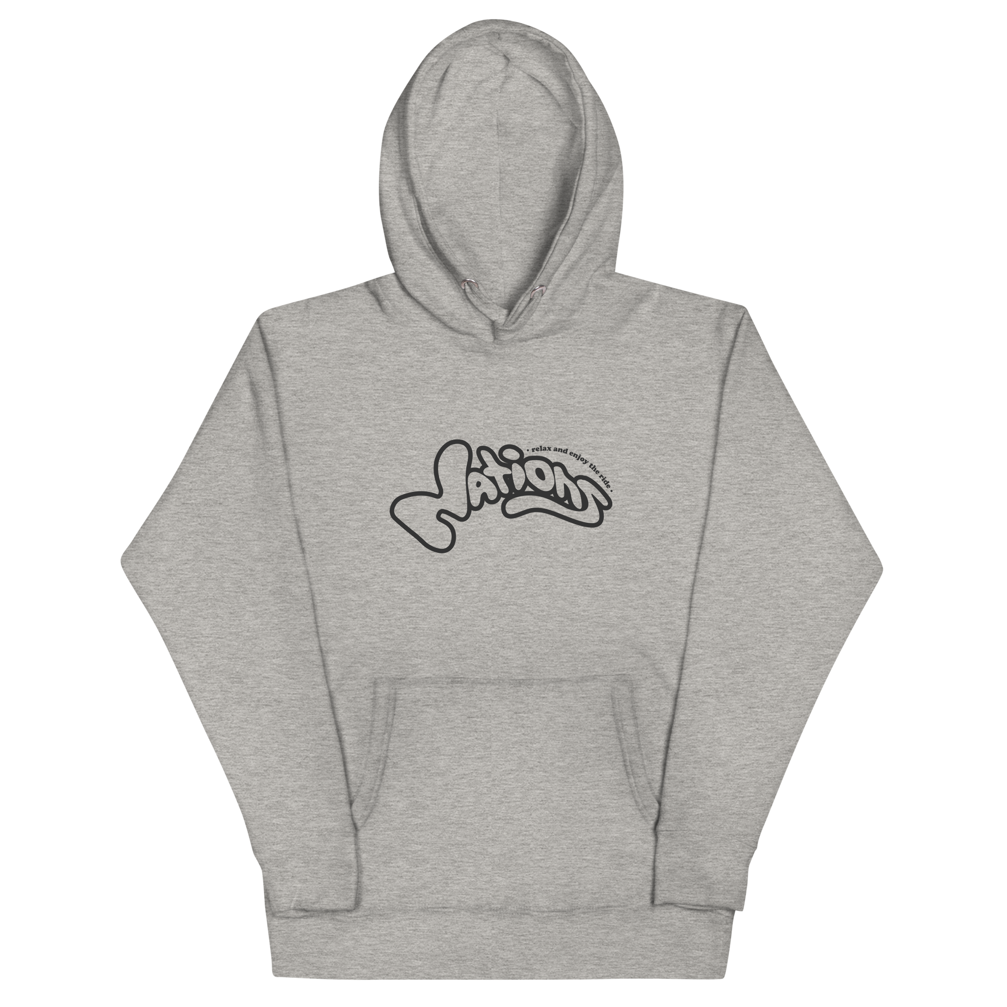 Lounge Compass Hoodie - Heather Grey