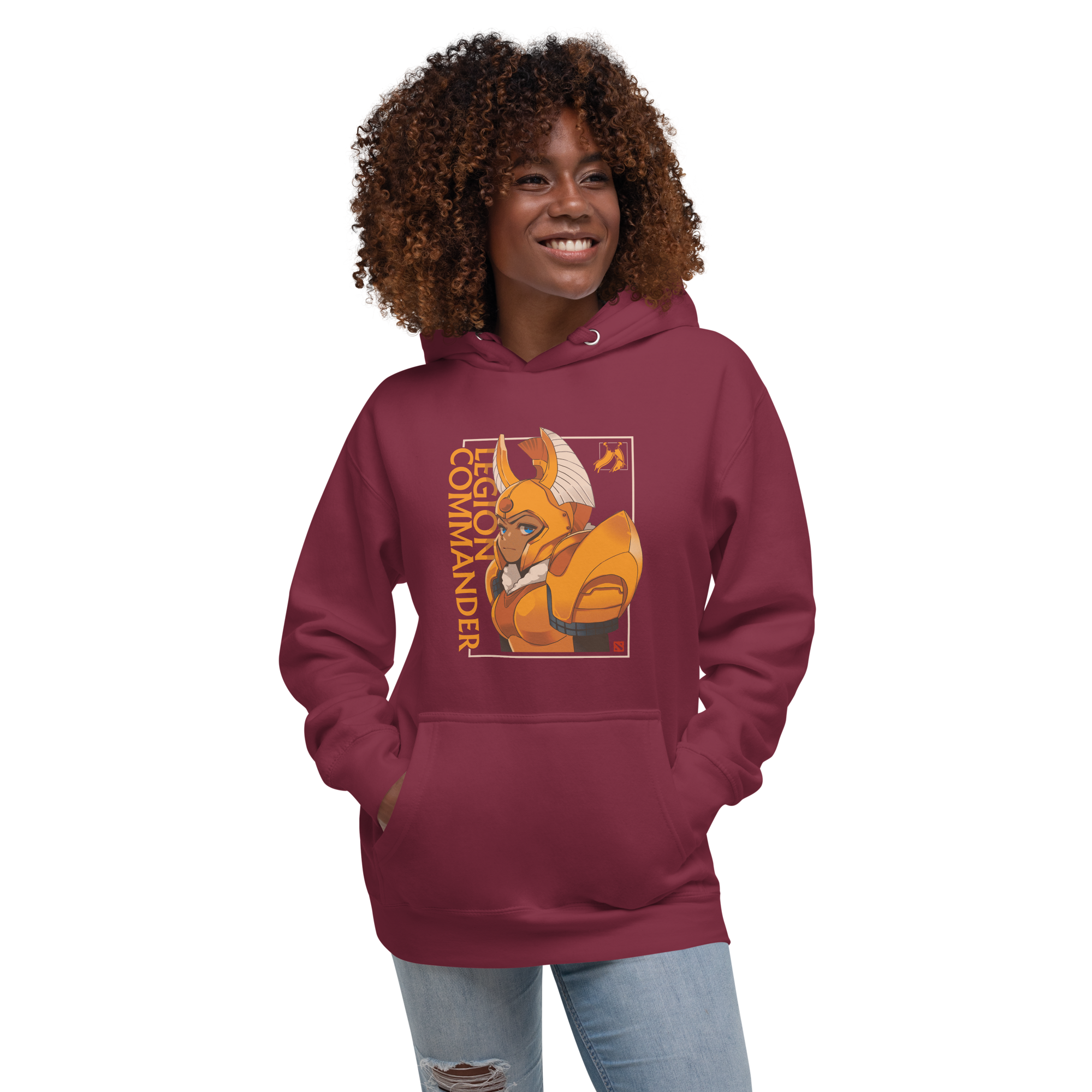 Legion Commander Hoodie - Maroon