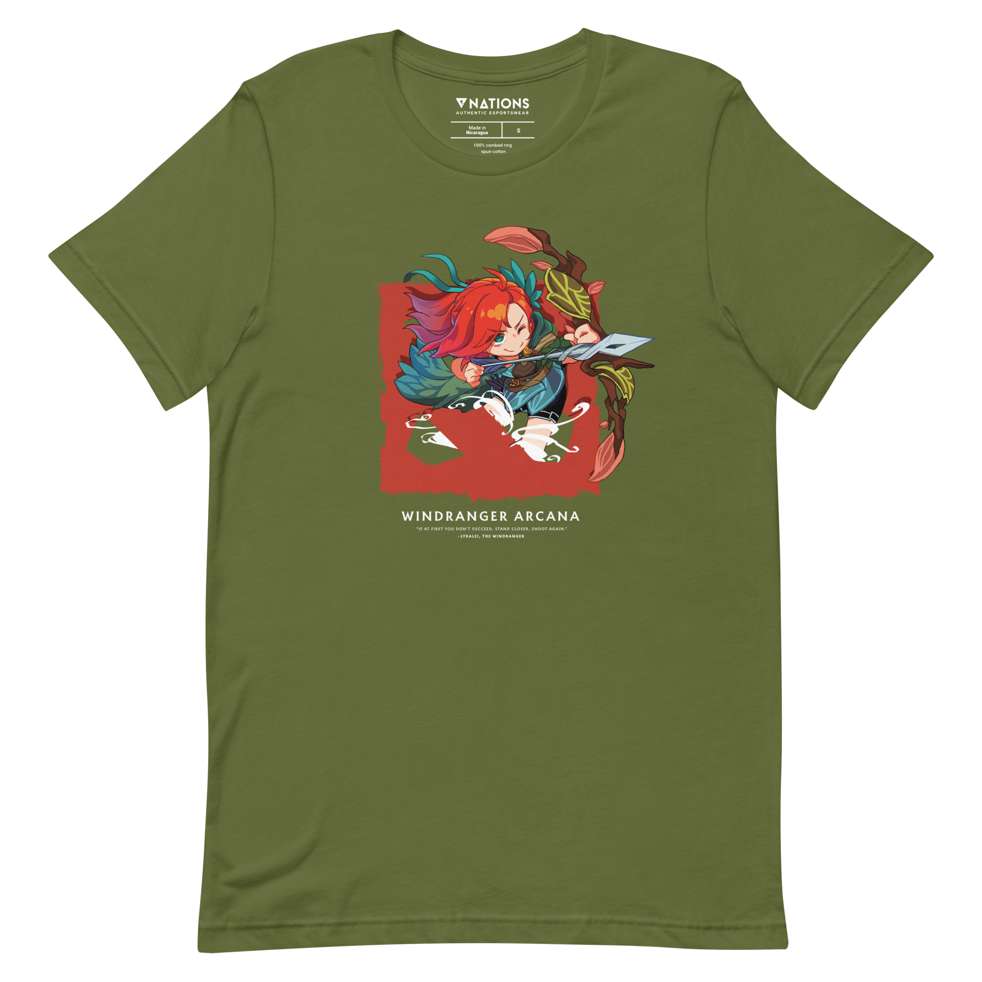 Windranger Arcana Tee - Olive