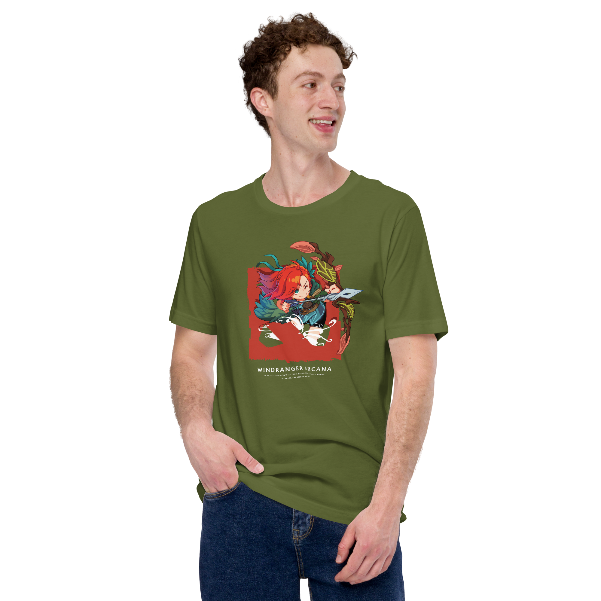 Windranger Arcana Tee - Olive