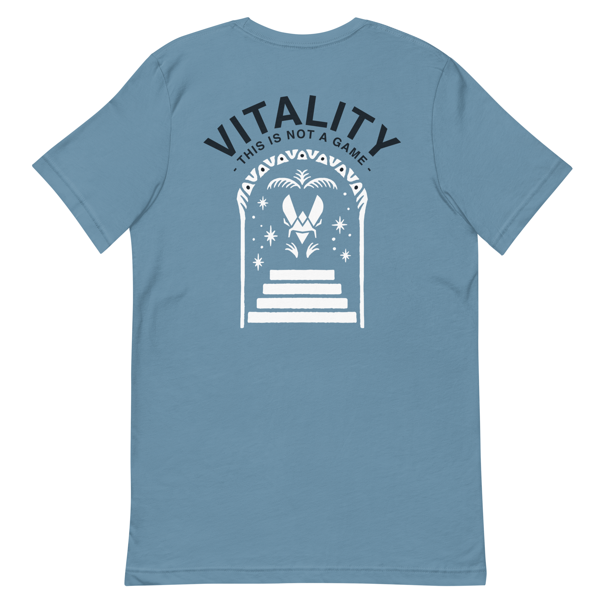 Vitality - Oasis Tee - Steel Blue