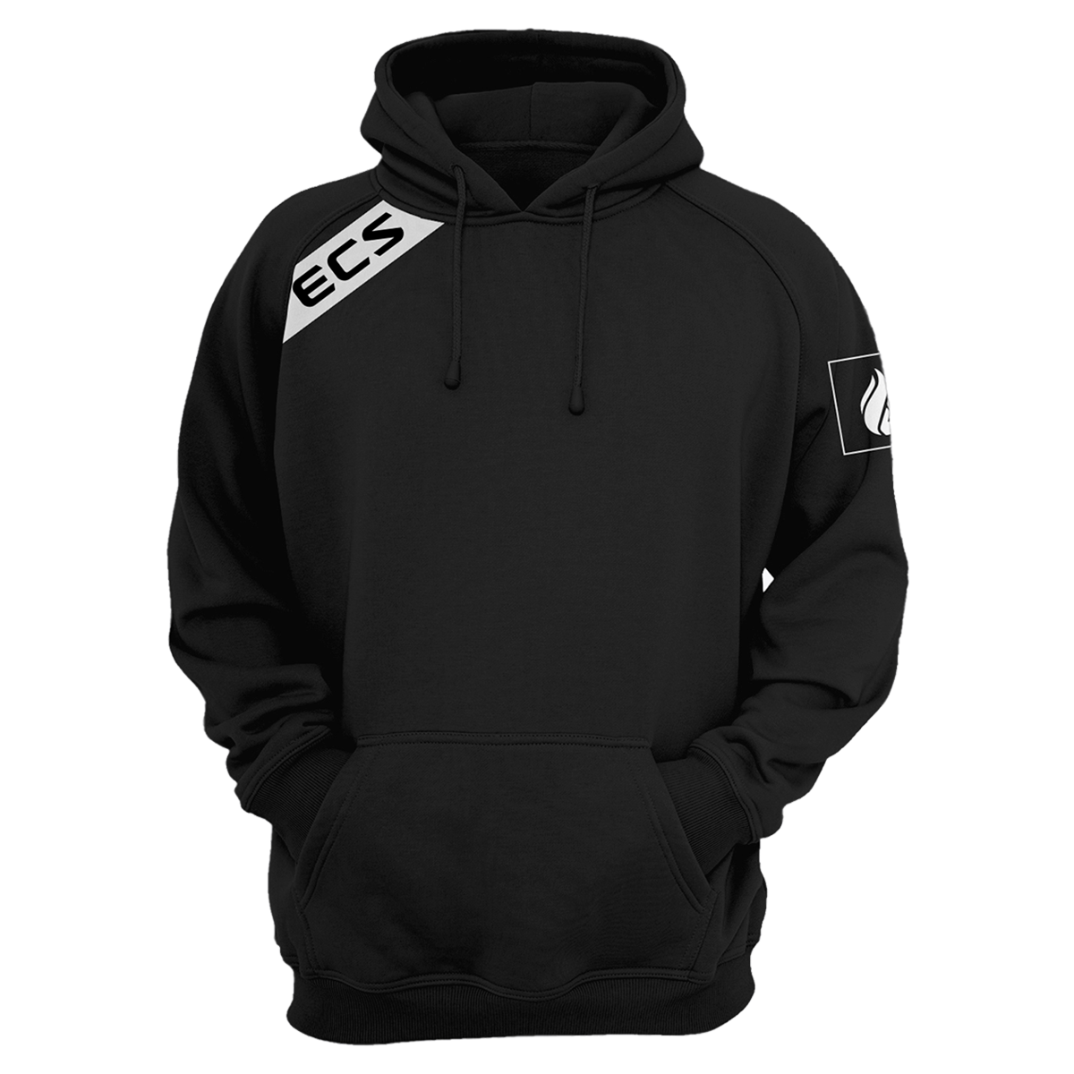 Nations ECS Slant Pullover Hoodie - Black - We Are Nations