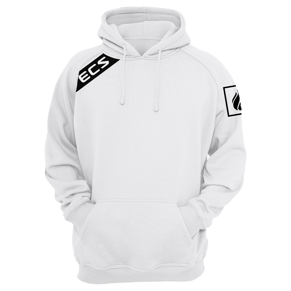 Nations ECS Slant Pullover Hoodie - White - We Are Nations