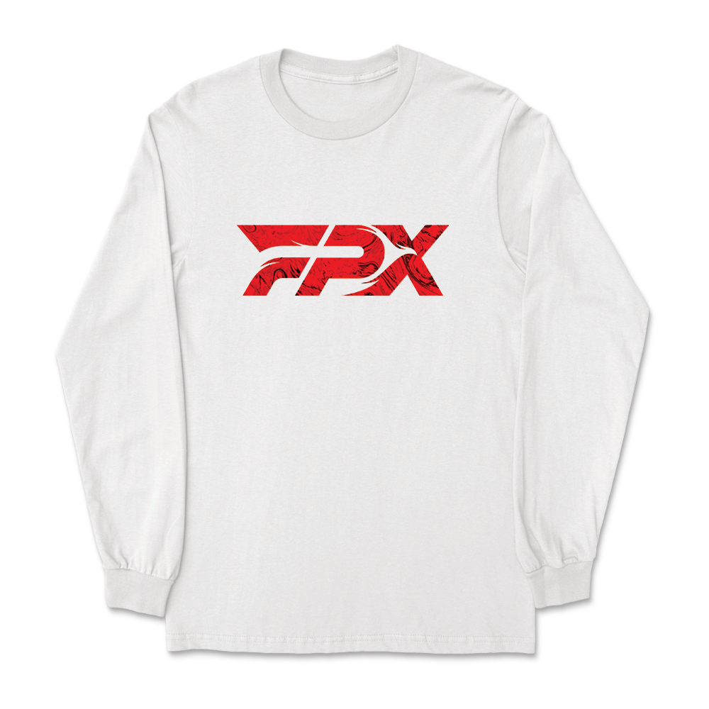 FPX - Centre Logo Long Sleeve Tee [White]