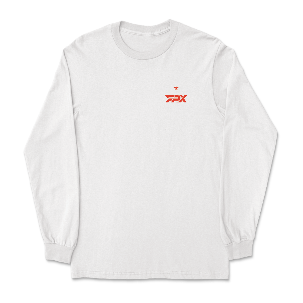 FPX - Small Logo Long Sleeve Tee [White]