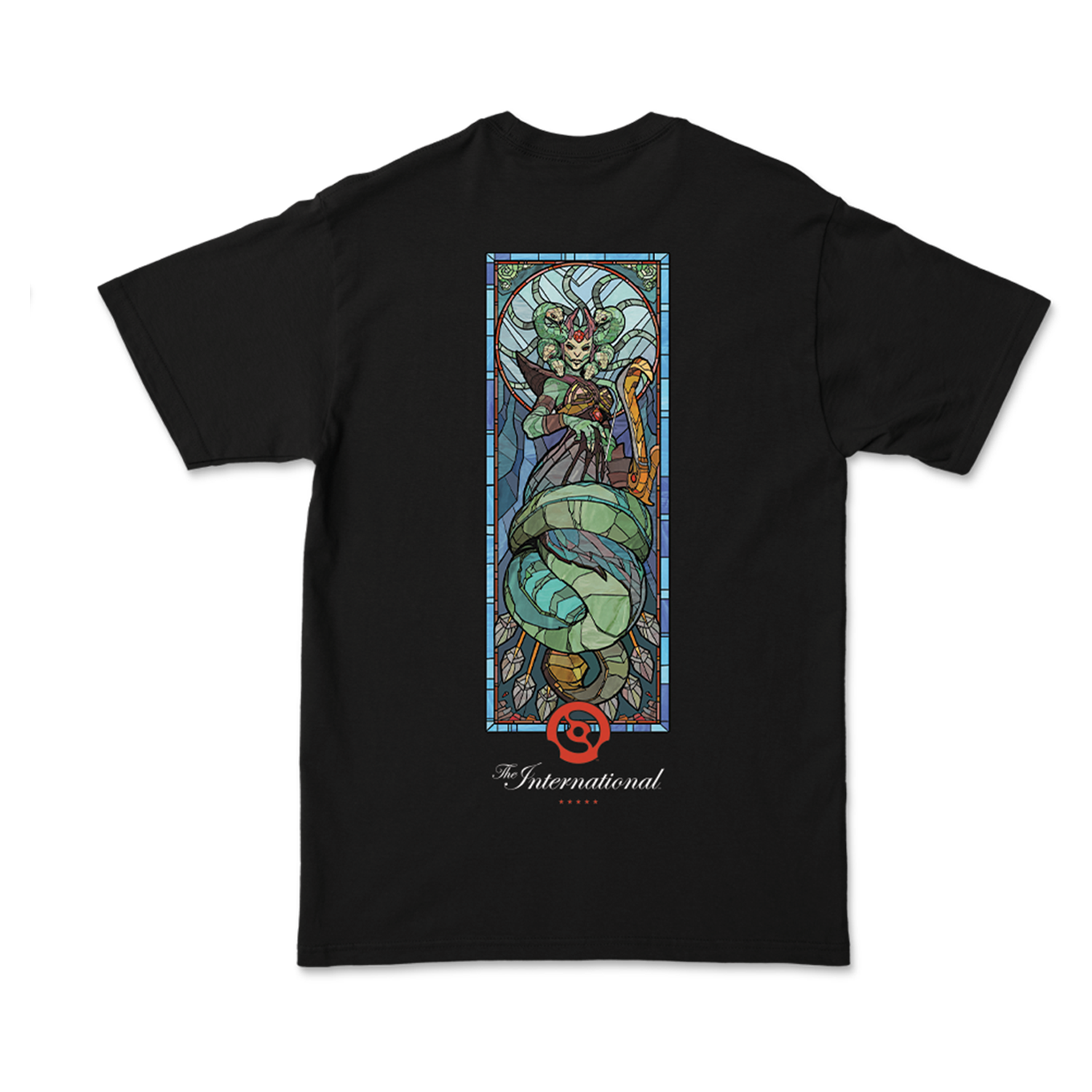 TI12 Medusa Short Sleeve Tee [BLACK]