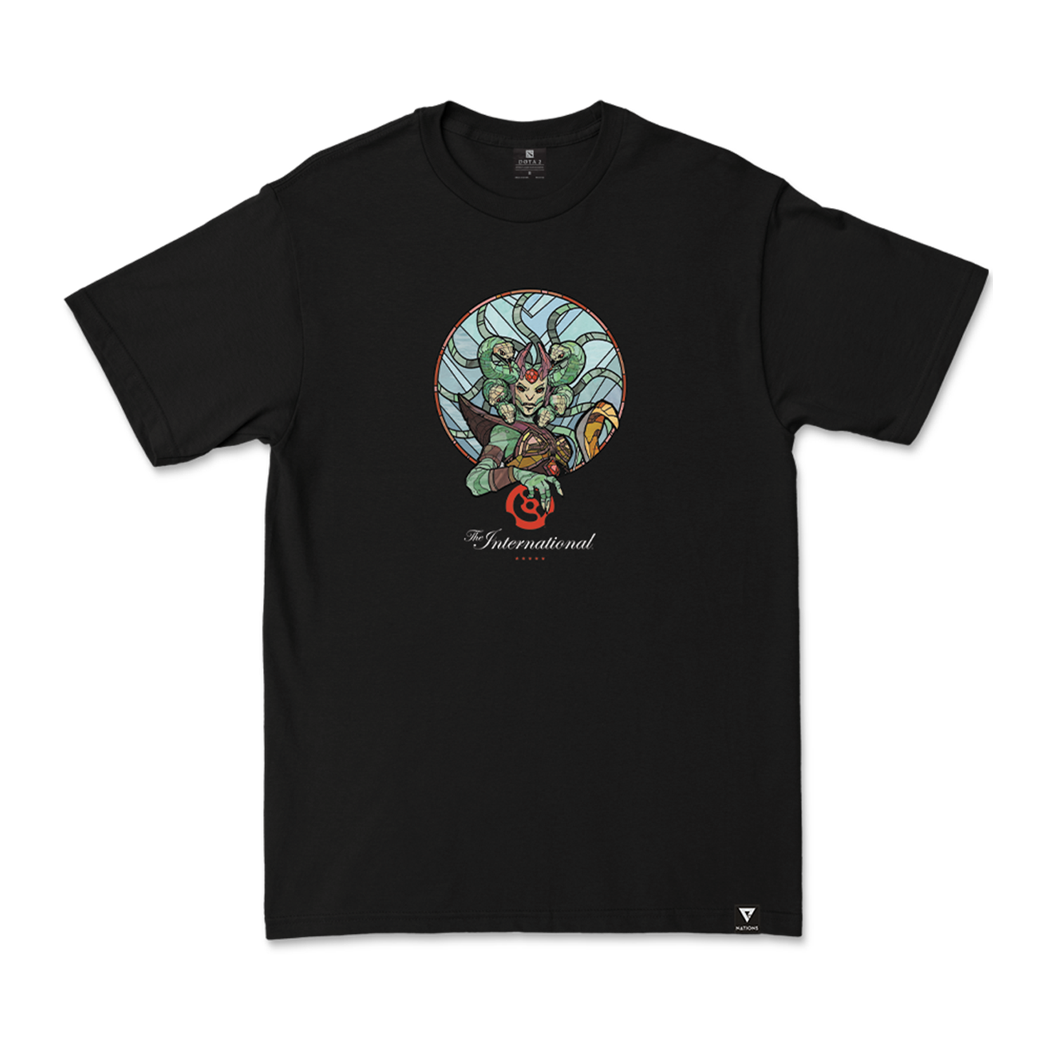 TI12 Medusa Short Sleeve Tee [BLACK]