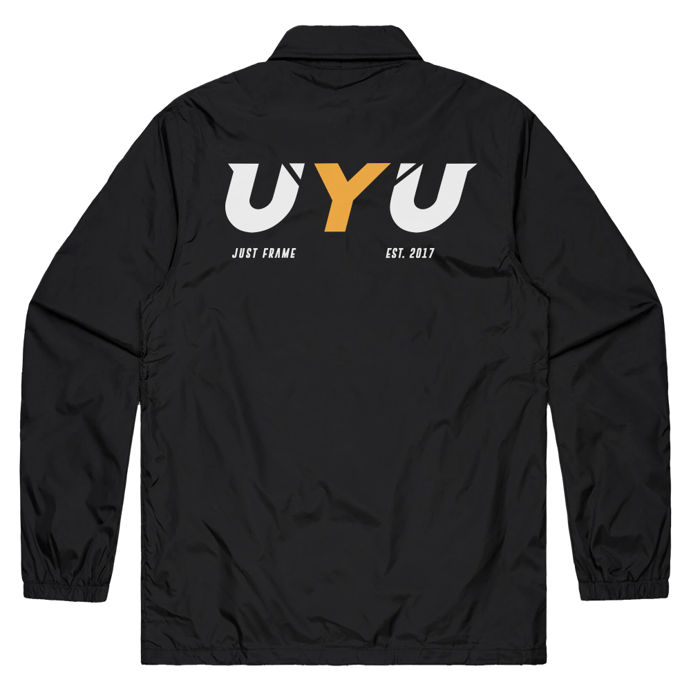 UYU Bold Coaches Jacket - Black
