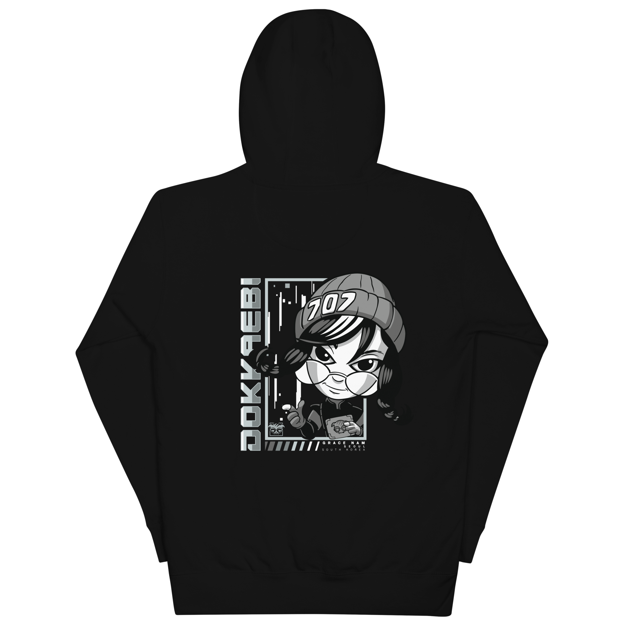 Dokkaebi Chibi Hoodie - Black