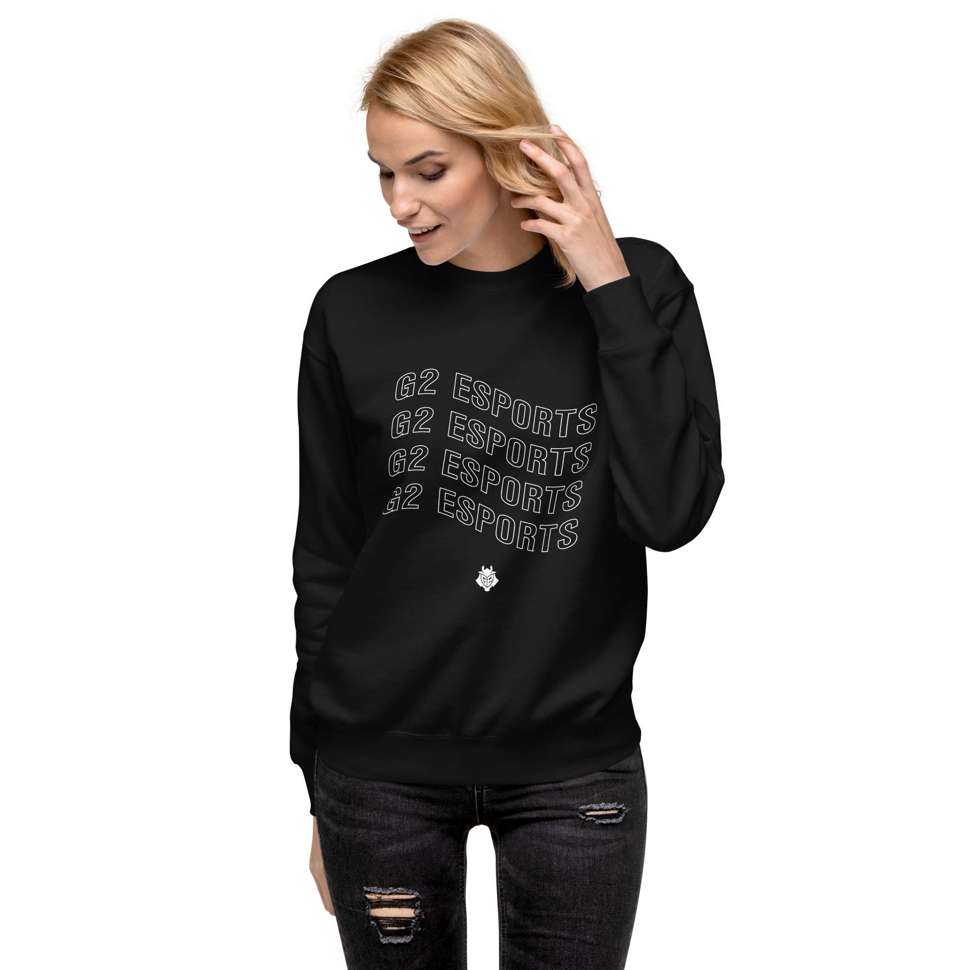 G2 Wavy Crewneck - Black